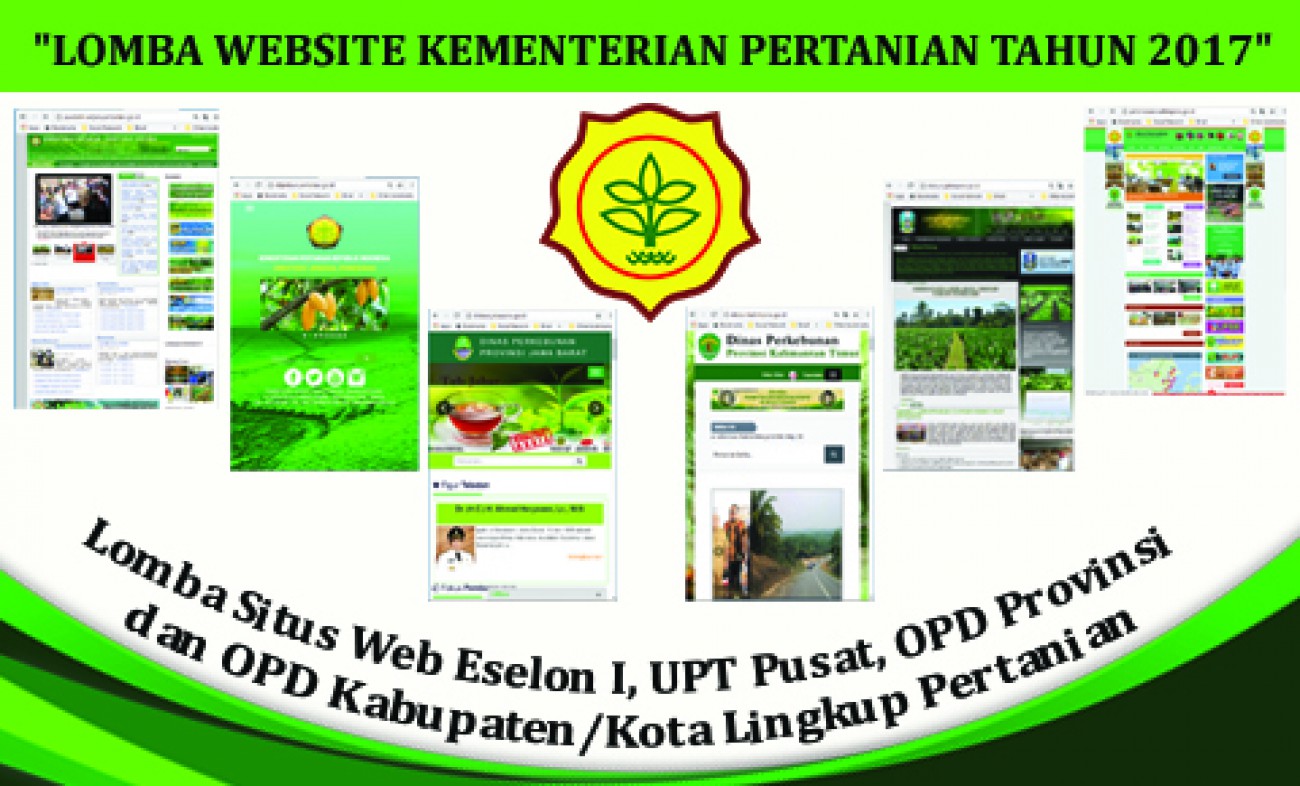 Lomba Website Kementerian Pertanian RI Tahun 2017